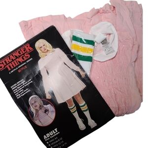 NETFLX SERIES STRANGER THINGS "ELEVEN" Kids lg Adult sm